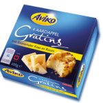 Glutenvrije Aviko aardappel-gratins-met-emmentaler-kaas-en-room